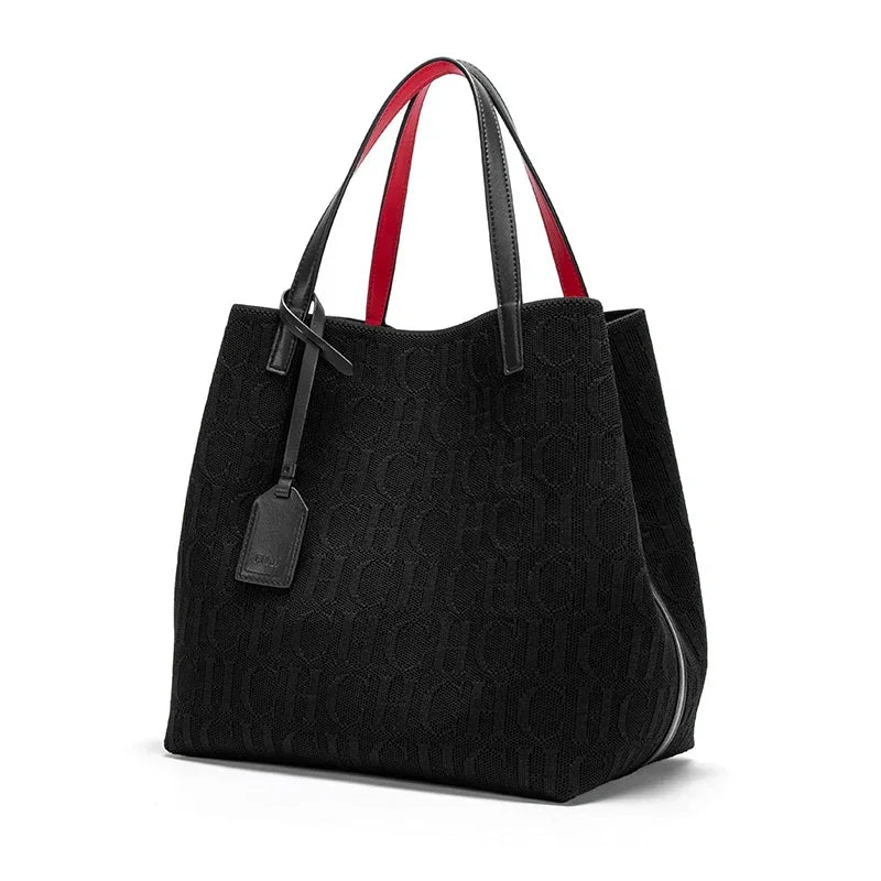 CH Women's Handbag High Quality Craftsmanship Large Capacity Fashion Classic New Style Solid Color Outer Bag Women's Handbag